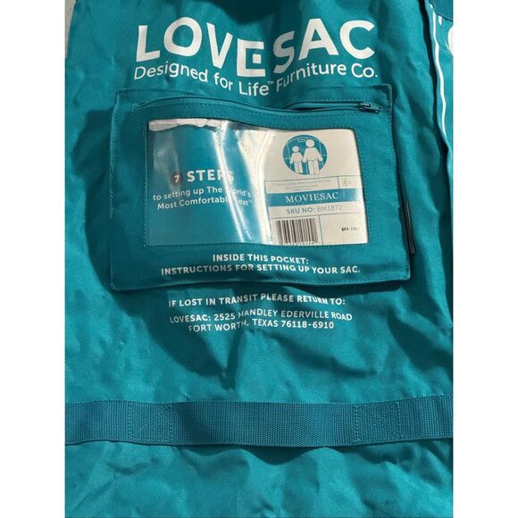 Lovesac Moviesac carrier bag only - Picture 2 of 4
